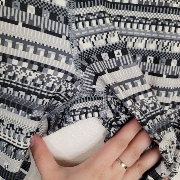 Nike Pro Warm 8 Bit Fair Isle Tights Medium - Picture 7 of 10